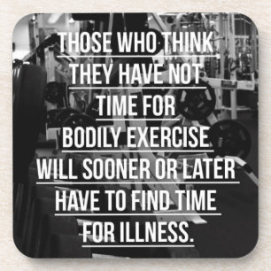 Exercise - Workout Motivational Coaster