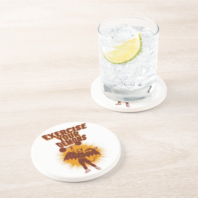 Exercise Your Demons Coaster (Side)