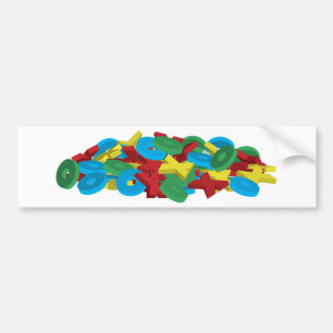 Exes and Ohs Bumper Sticker