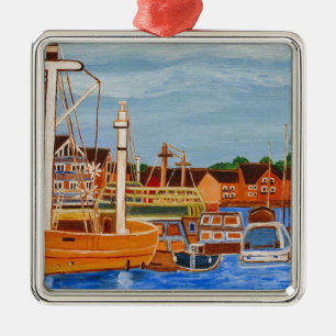 Exeter Devon England Metal Ornament