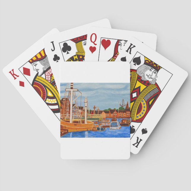 Exeter Devon England Playing Cards (Back)