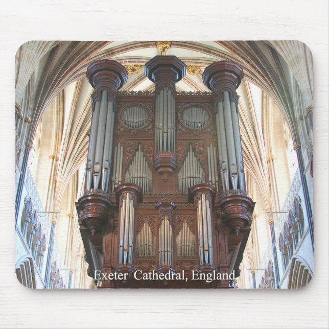 Exeter organ mousepad (Front)