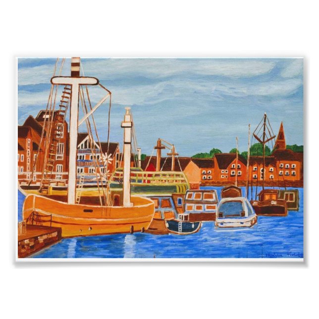 Exeter Ship Canal Photo Print (Front)