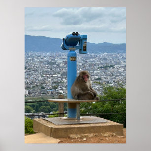 Exhausted Tourist Poster