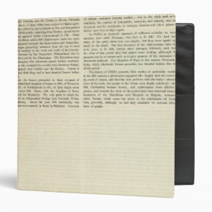 Exhibiting The Empire of Charlemagne 814 AD 2 Binder