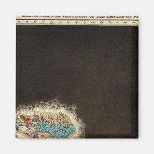 Exhibiting The Partition of The Empire 301 BC Magnet