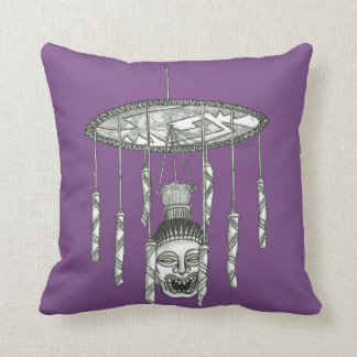 exhibition Siouxwood Throw Pillow