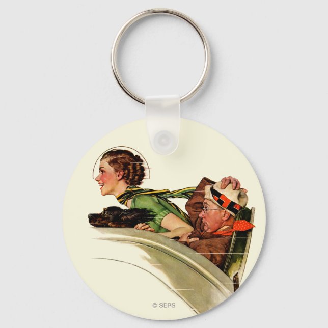 Exhilaration Keychain (Front)