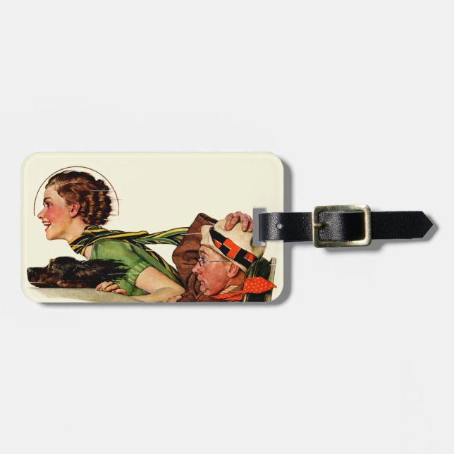 Exhilaration Luggage Tag (Front Horizontal)