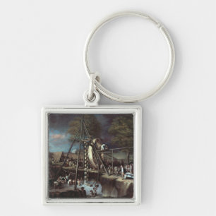 Exhumation of the Mastodon, 1806 Keychain