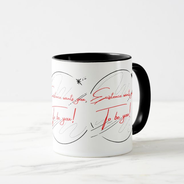 Existence veut que tu sois Mug (Devant droit)