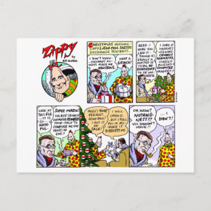 Existential Christmas postcard