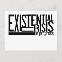 Existential Crisis postcard