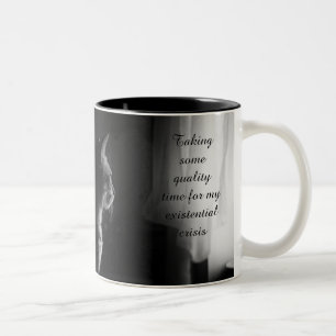 Existential Crisis Two-Tone Coffee Mug