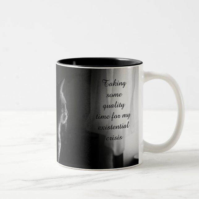Existential Crisis Two-Tone Coffee Mug (Right)