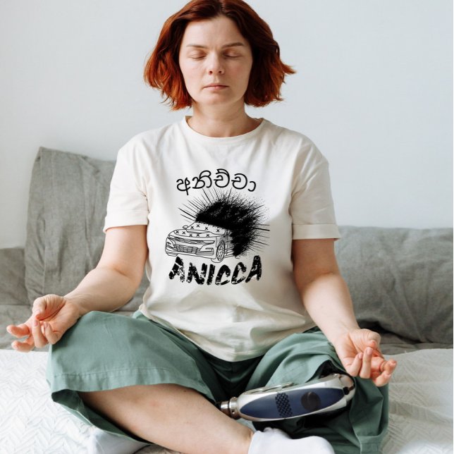 Existential Grunge ANICCA(අනිච්ච)Punk Impermanence T-Shirt (Creator Uploaded)