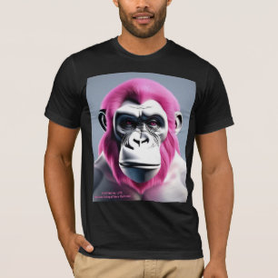 EXISTENTIAL LITE Ape Pink Unisex T-Shirt