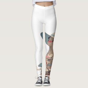Existential Vacation Leggings