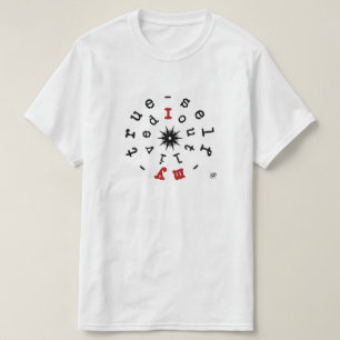 Existentialist motto: I outlived my true self v1 T-Shirt