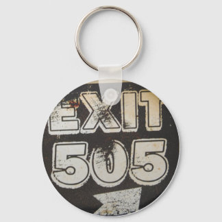 Exit 505 keychain