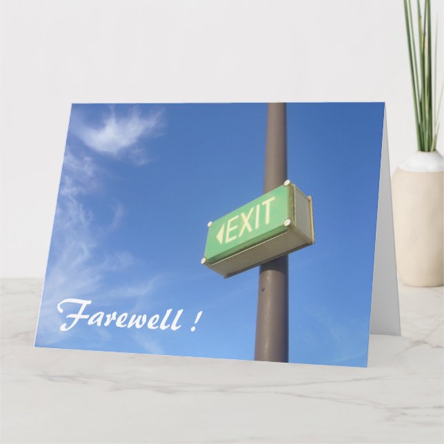 exit big card (Front)