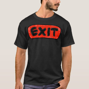 Exit Button Game Ui T-Shirt