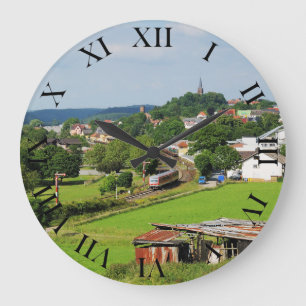 Exit from Frankenberg Large Clock