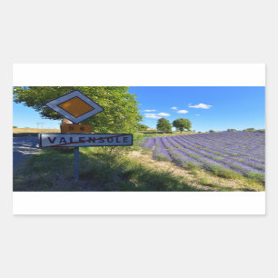 Exit panneau Valensole and lavendula in France Sticker