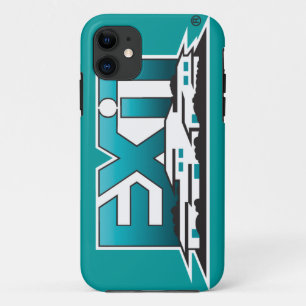 Exit Realty Iphone 5 case - teal
