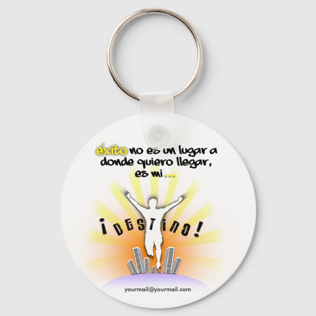 Exito Keychain (Front)