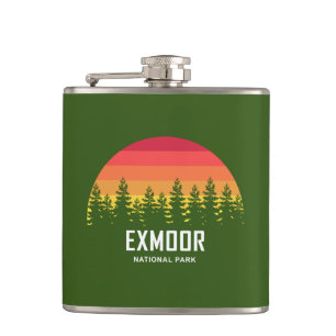 Exmoor National Park Hip Flask