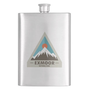 Exmoor National Park Hip Flask