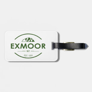 Exmoor National Park Luggage Tag