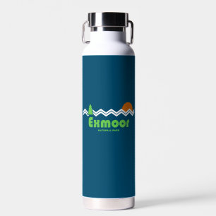 Exmoor National Park Retro Water Bottle