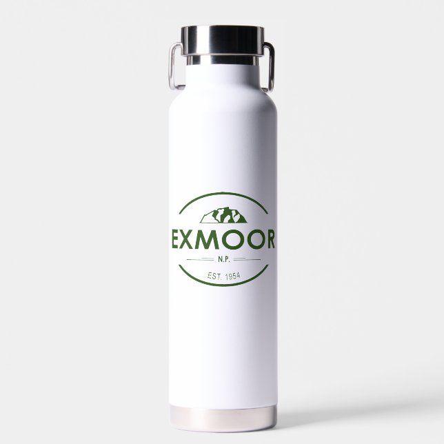Exmoor National Park Water Bottle (Front)