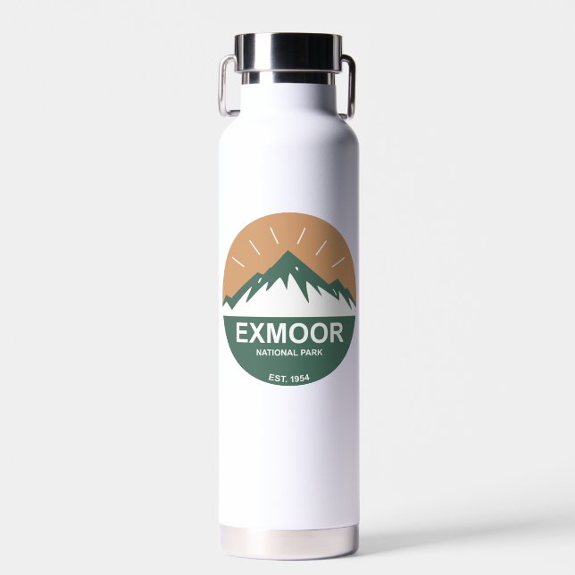Exmoor National Park Water Bottle (Front)