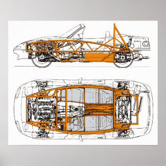 Exocet / NA Miata Overlay Poster