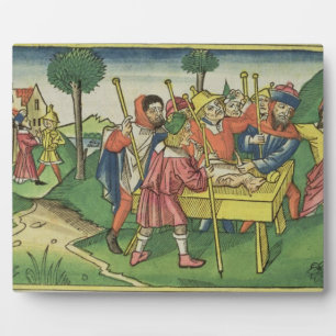 Exodus 12 The First Passover, from the 'Nuremberg Plaque