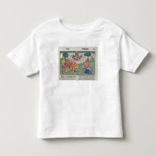 Exodus 16 13-22 God provides quail and manna to th Toddler T-shirt