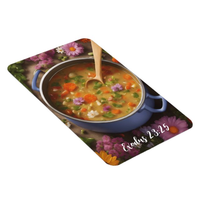 Exodus 23:25- magnet (Right Side)