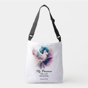 Exodus 33:14 My Presence will go with you Bible Crossbody Bag