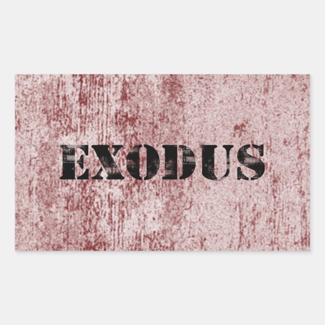 Exodus 6 sticker (Front)