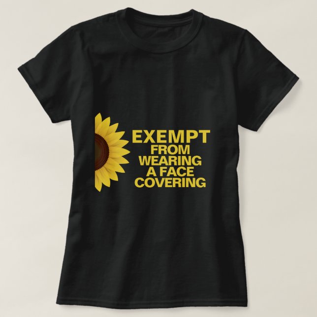 Exonérer Du T-shirt Tournesol Tournesol (Design devant)