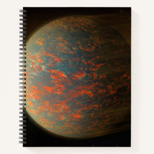 Exoplanet 55 Cancri E And Its Molten Surface Notebook