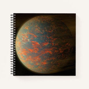 Exoplanet 55 Cancri E And Its Molten Surface Notebook