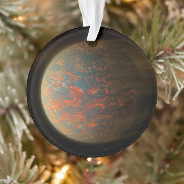 Exoplanet 55 Cancri E And Its Molten Surface Ornament (Tree)