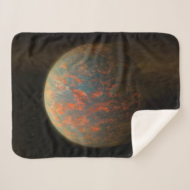 Exoplanet 55 Cancri E And Its Molten Surface Sherpa Blanket (Front (Horizontal))