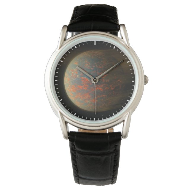 Exoplanet 55 Cancri E And Its Molten Surface Watch (Front)