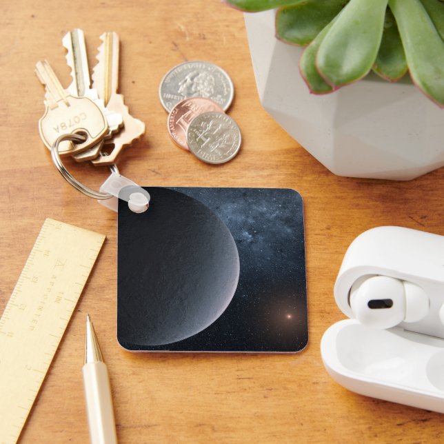 Exoplanet Ogle-2016-Blg-1195lb Orbits A Small Star Keychain (Desk)