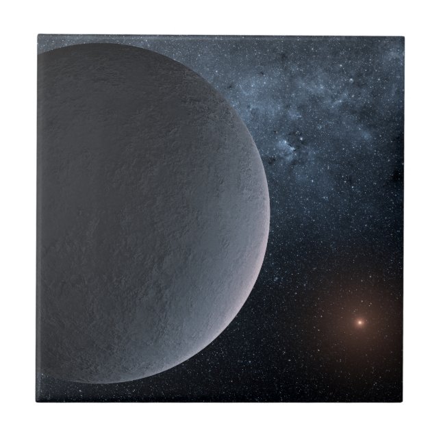 Exoplanet Ogle-2016-Blg-1195lb Orbits A Small Star Tile (Front)